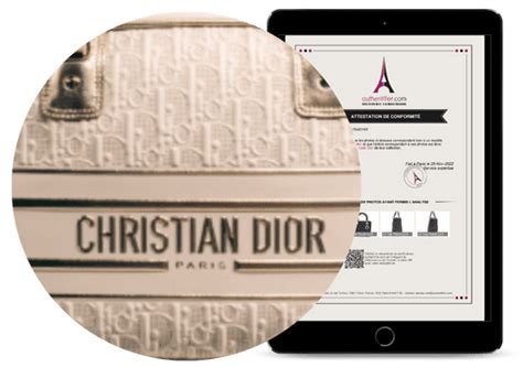 dior handbag authentication check.